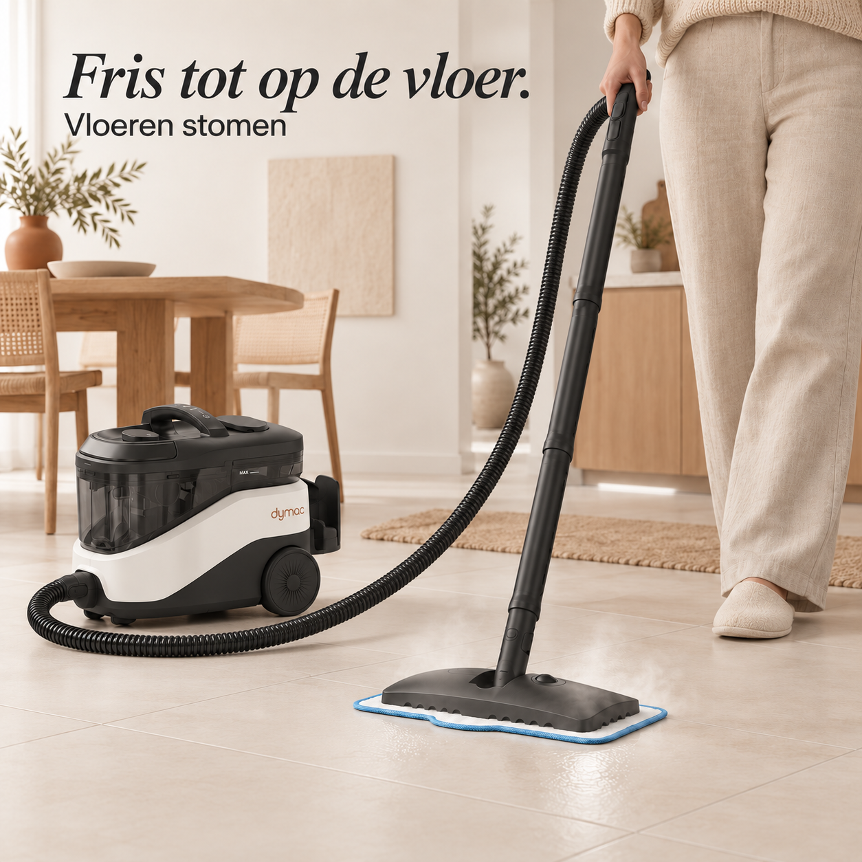 Dymac Velora stoom- en vlekkenreiniger